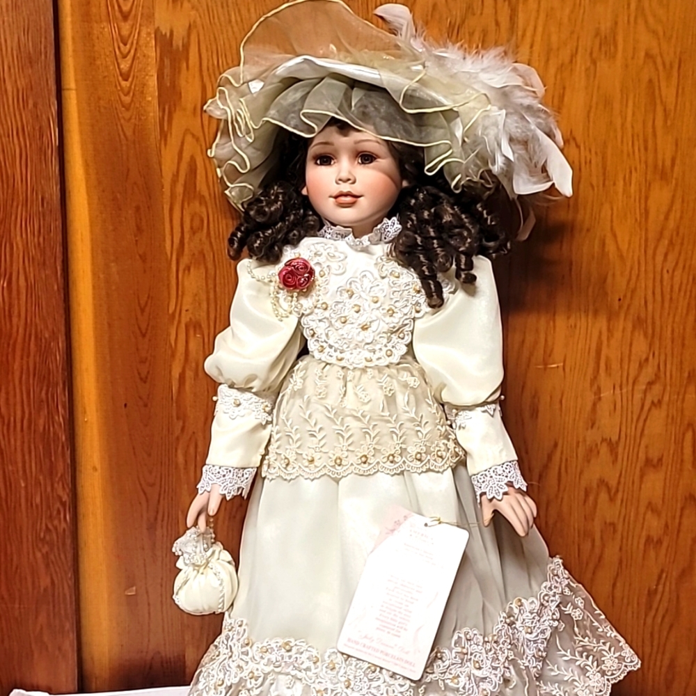 American Classics hand crafted porcelain doll